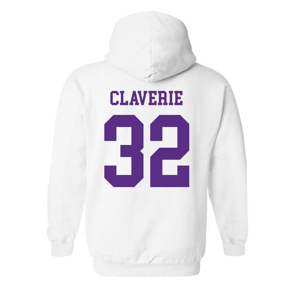 North Alabama - NCAA Softball : Aubrie Claverie - Classic Fashion Shersey Hooded Sweatshirt-1