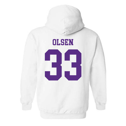 North Alabama - NCAA Softball : Maggie Olsen - Classic Fashion Shersey Hooded Sweatshirt-1