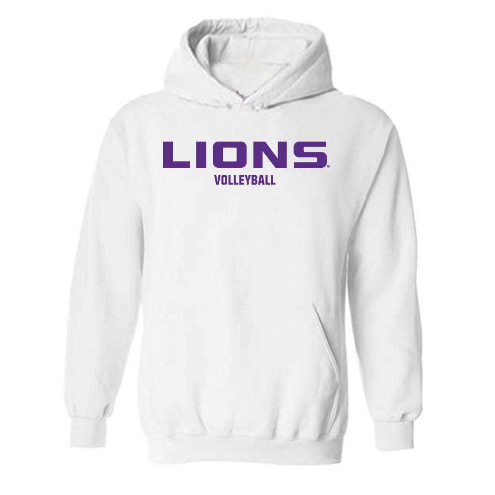 North Alabama - NCAA Women's Volleyball : Martha Keating - Classic Fashion Shersey Hooded Sweatshirt-0