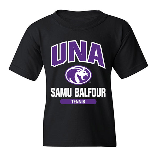 North Alabama - NCAA Men's Tennis : Samu Balfour - Classic Fashion Shersey Youth T-Shirt-0