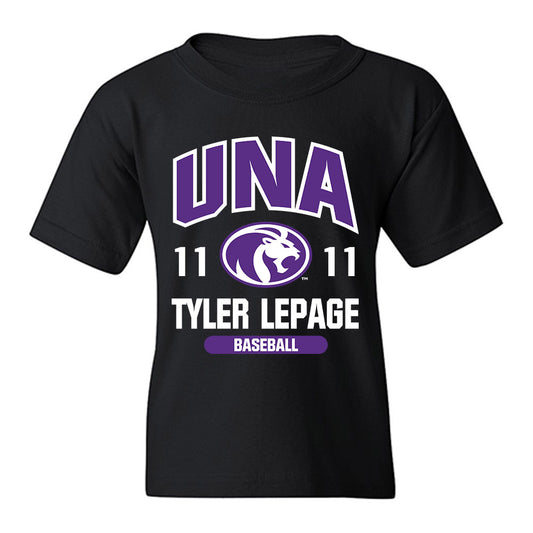 North Alabama - NCAA Baseball : Tyler LePage - Classic Fashion Shersey Youth T-Shirt-0