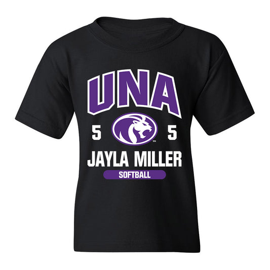 North Alabama - NCAA Softball : Jayla Miller - Classic Fashion Shersey Youth T-Shirt