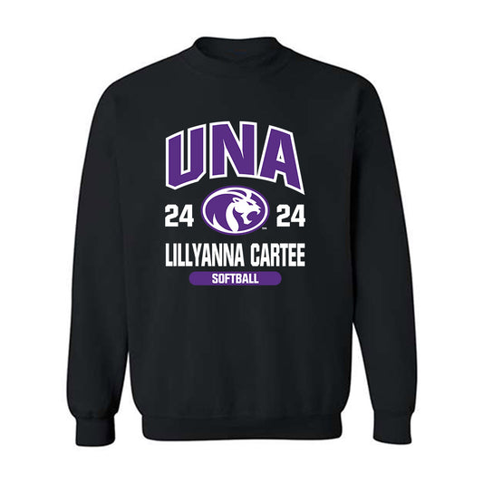 North Alabama - NCAA Softball : Lillyanna Cartee - Classic Fashion Shersey Crewneck Sweatshirt