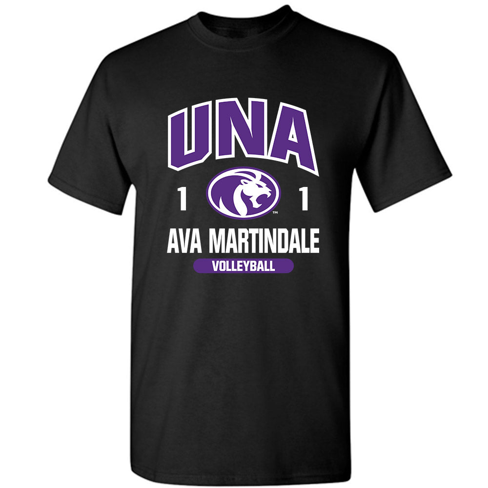 North Alabama - NCAA Women's Volleyball : Ava Martindale - Classic Fashion Shersey T-Shirt-0