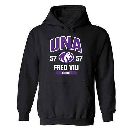 North Alabama - NCAA Football : Fred Vili - Classic Fashion Shersey Hooded Sweatshirt-0