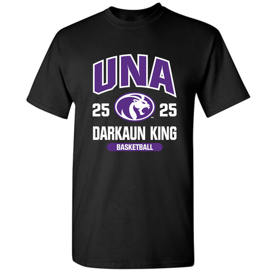 North Alabama - NCAA Men's Basketball : Darkaun King - Classic Fashion Shersey T-Shirt-0