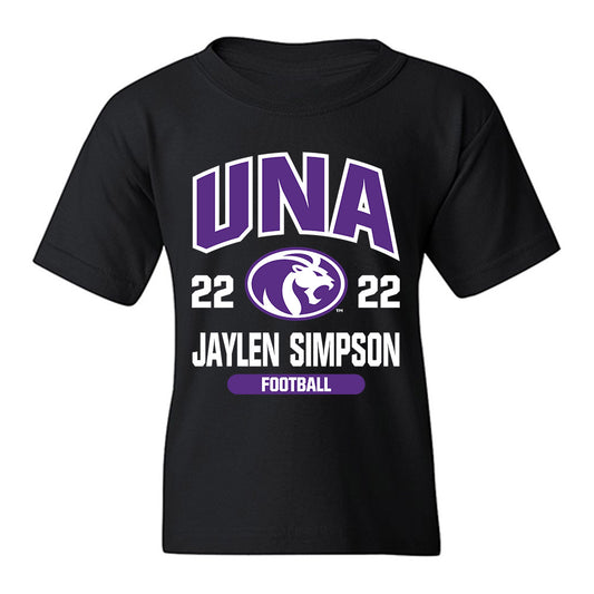 North Alabama - NCAA Football :Jaylen Simpson - Classic Fashion Shersey Youth T-Shirt-0