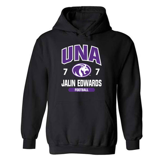 North Alabama - NCAA Football : Jalin Edwards - Classic Fashion Shersey Hooded Sweatshirt-0