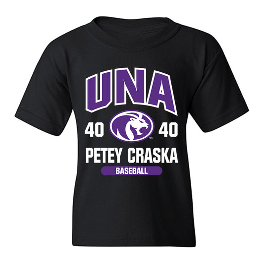 North Alabama - NCAA Baseball : Petey Craska - Classic Fashion Shersey Youth T-Shirt-0