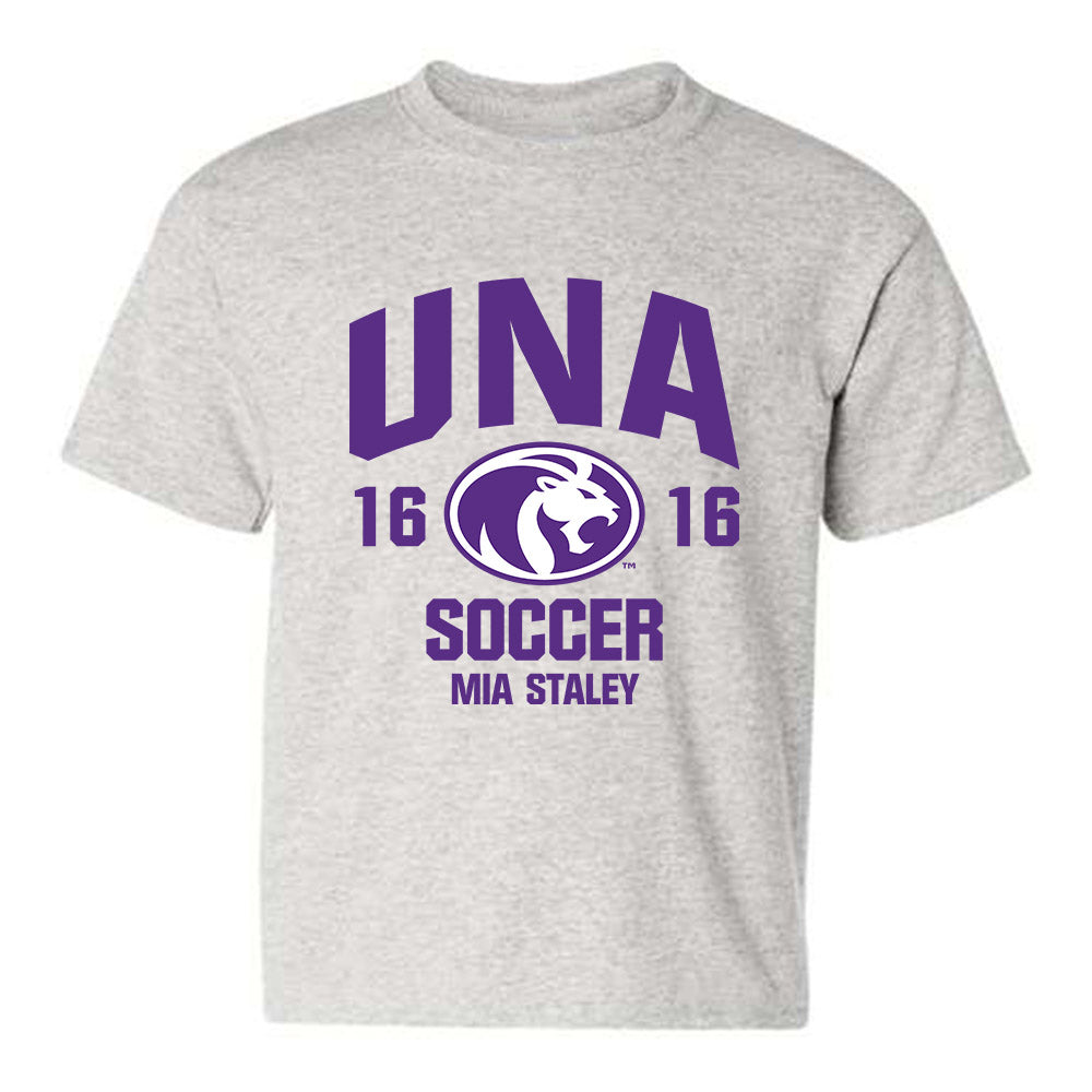 North Alabama - NCAA Women's Soccer : Mia Staley - Classic Fashion Shersey Youth T-Shirt