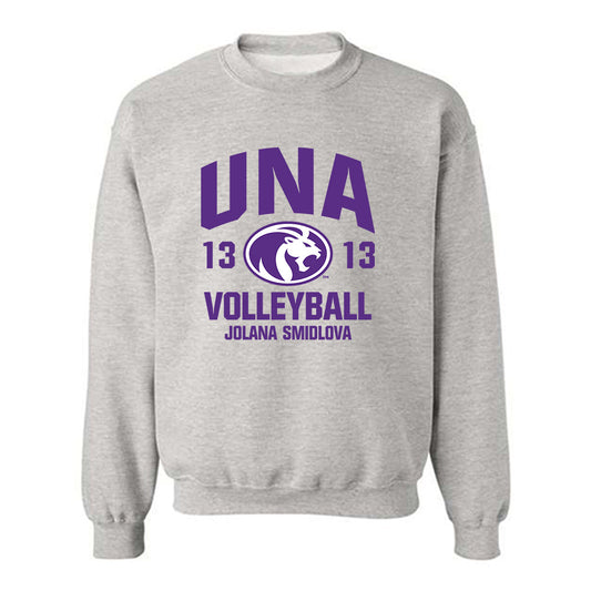 North Alabama - NCAA Women's Volleyball : Jolana Smidlova - Classic Fashion Shersey Crewneck Sweatshirt-0