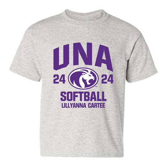 North Alabama - NCAA Softball : Lillyanna Cartee - Classic Fashion Shersey Youth T-Shirt