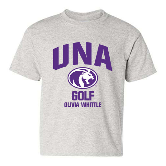 North Alabama - NCAA Women's Golf : Olivia Whittle - Classic Fashion Shersey Youth T-Shirt-0