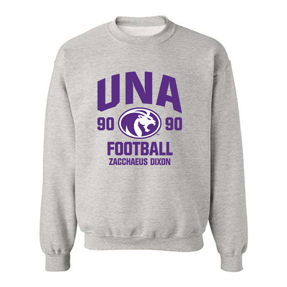 North Alabama - NCAA Football : Zacchaeus Dixon - Classic Fashion Shersey Crewneck Sweatshirt