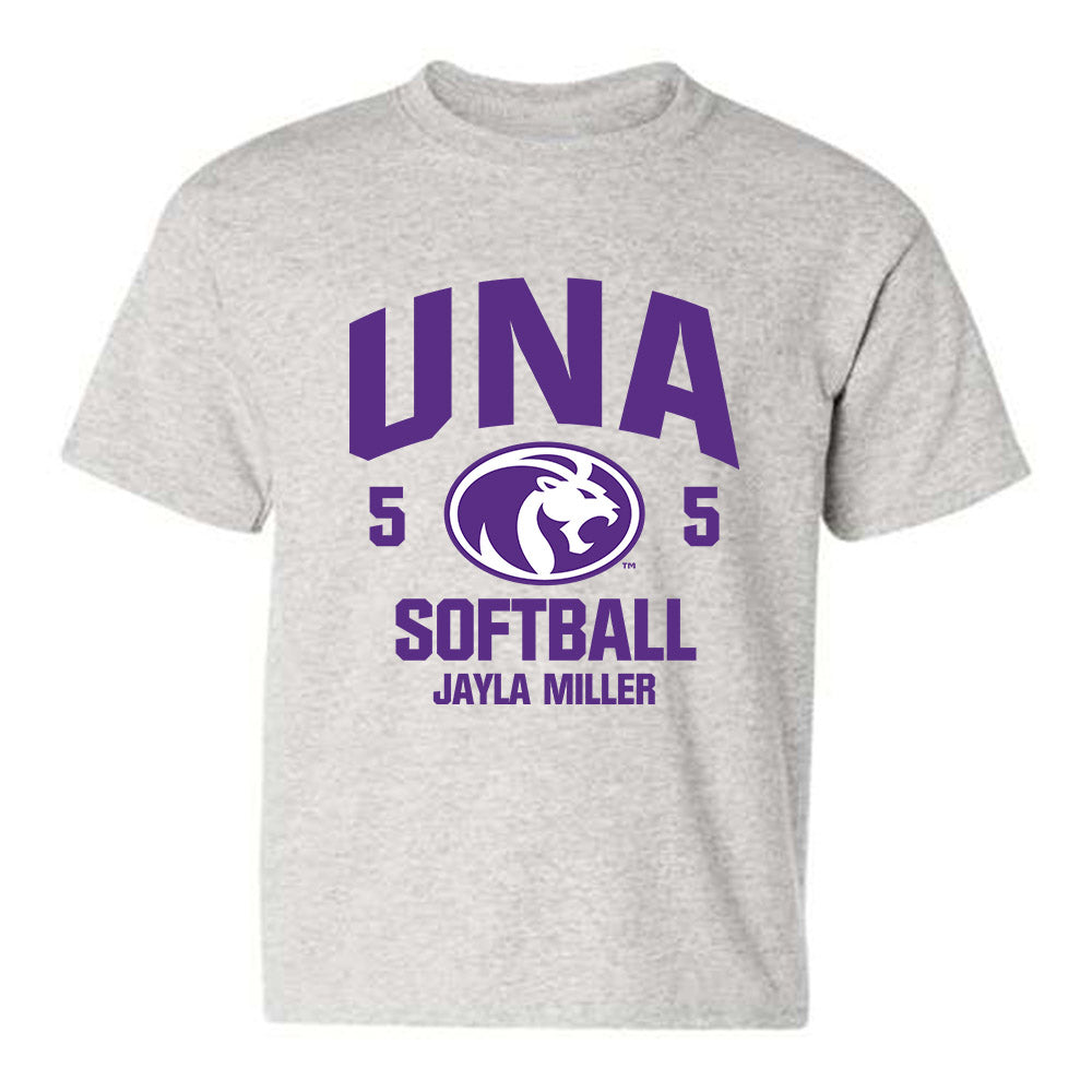 North Alabama - NCAA Softball : Jayla Miller - Classic Fashion Shersey Youth T-Shirt