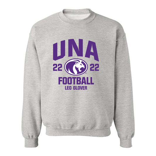 North Alabama - NCAA Football : Leo Glover - Classic Fashion Shersey Crewneck Sweatshirt-0