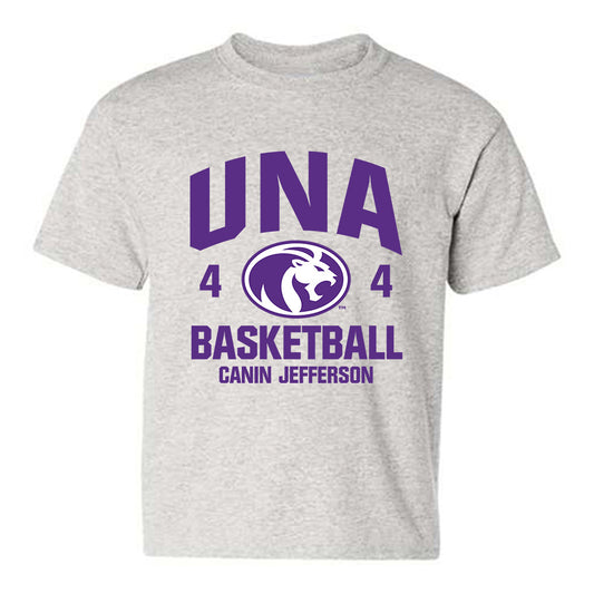 North Alabama - NCAA Men's Basketball : Canin Jefferson - Classic Fashion Shersey Youth T-Shirt-0