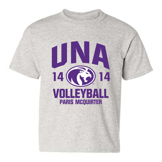 North Alabama - NCAA Women's Volleyball : Paris McQuirter - Classic Fashion Shersey Youth T-Shirt-0