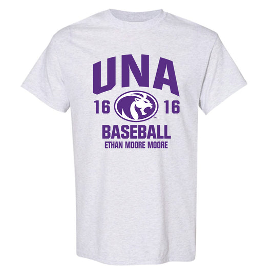 North Alabama - NCAA Baseball : Ethan Moore Moore - Classic Fashion Shersey T-Shirt-0