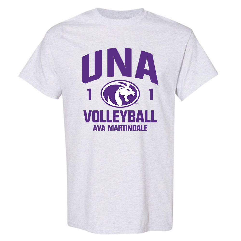 North Alabama - NCAA Women's Volleyball : Ava Martindale - Classic Fashion Shersey T-Shirt-0