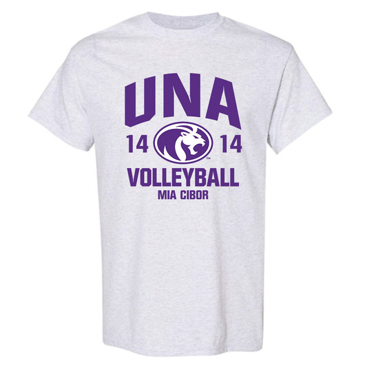 North Alabama - NCAA Women's Volleyball : Mia Cibor - Classic Fashion Shersey T-Shirt-0