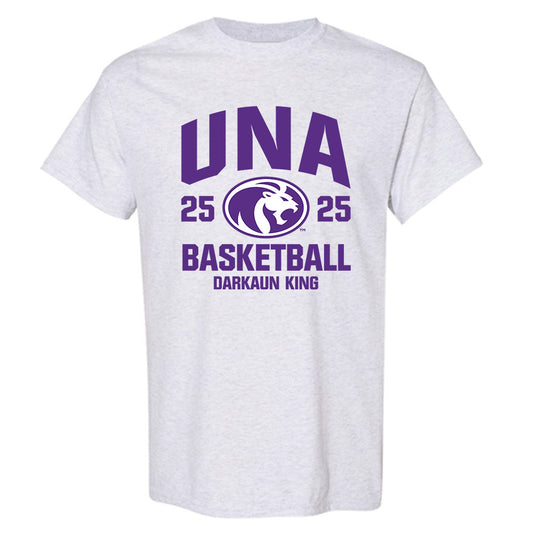 North Alabama - NCAA Men's Basketball : Darkaun King - Classic Fashion Shersey T-Shirt-0
