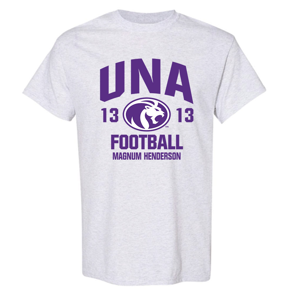 North Alabama - NCAA Football : Magnum Henderson - Classic Fashion Shersey T-Shirt-0