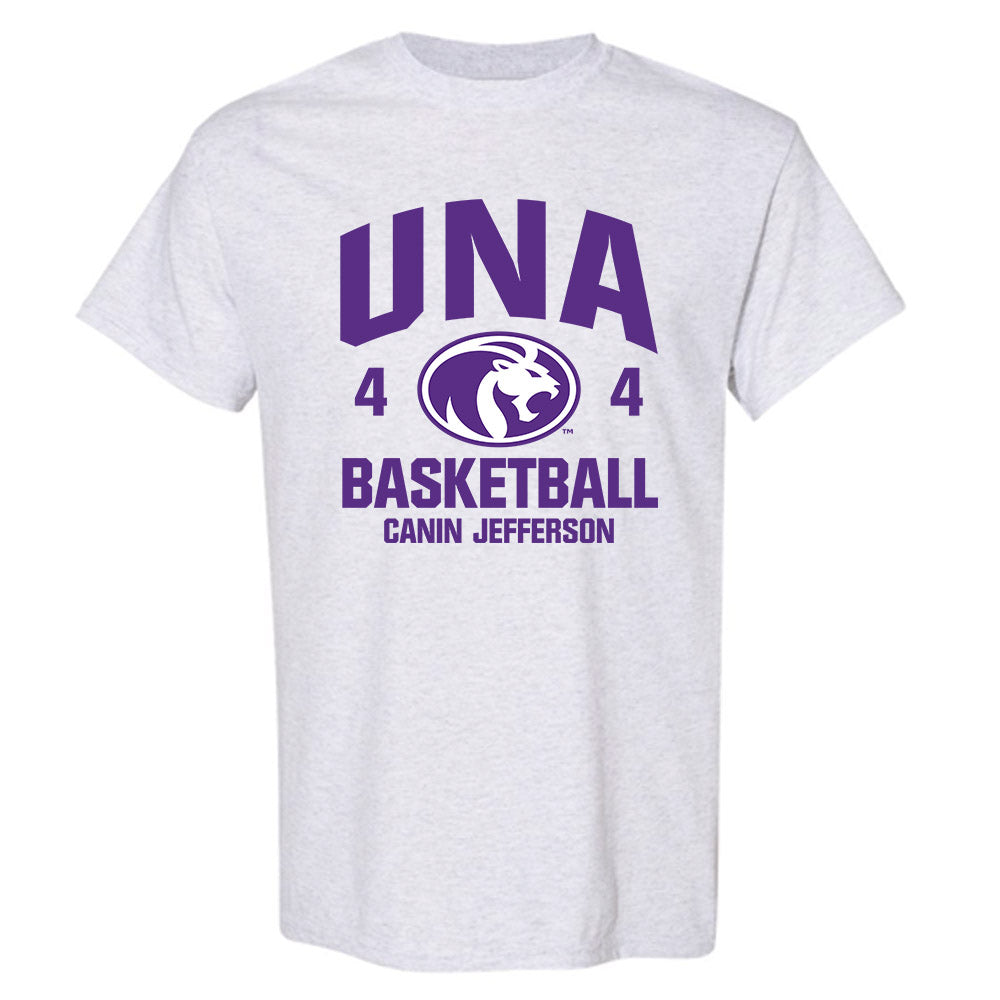 North Alabama - NCAA Men's Basketball : Canin Jefferson - Classic Fashion Shersey T-Shirt-0