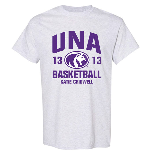 North Alabama - NCAA Women's Basketball : Katie Criswell - Classic Fashion Shersey T-Shirt-0