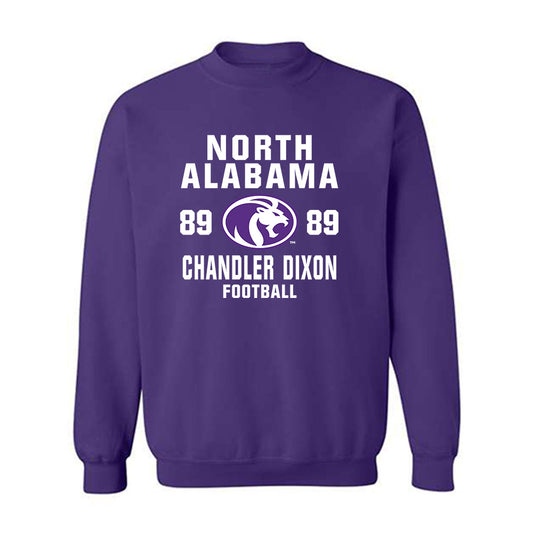 North Alabama - NCAA Football : Chandler Dixon - Classic Shersey Crewneck Sweatshirt-0