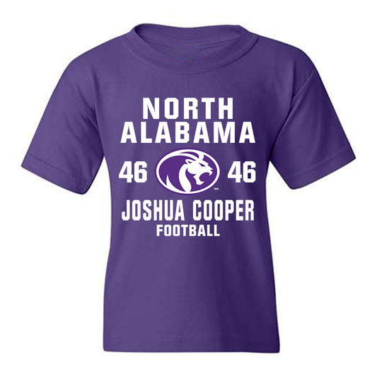 North Alabama - NCAA Football : Joshua Cooper - Classic Shersey Youth T-Shirt-0