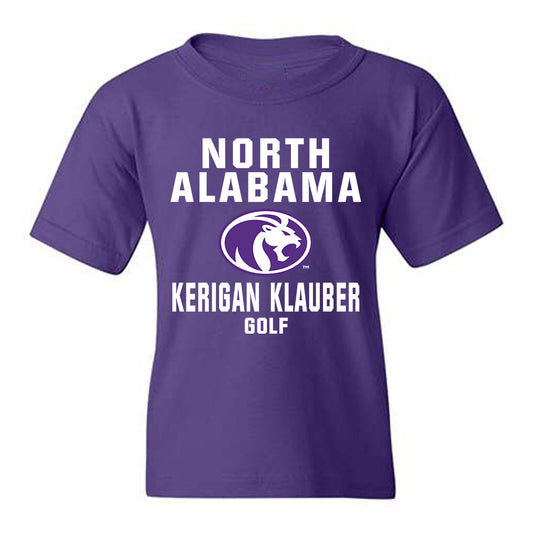 North Alabama - NCAA Women's Golf : Kerigan Klauber - Classic Shersey Youth T-Shirt-0