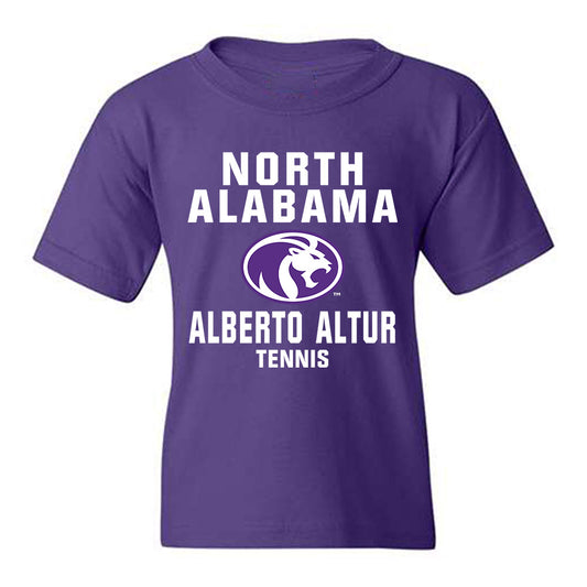 North Alabama - NCAA Men's Tennis : Alberto Altur - Classic Shersey Youth T-Shirt-0