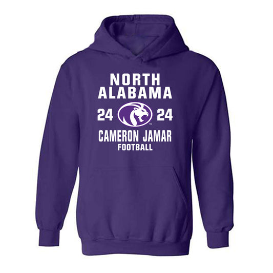 North Alabama - NCAA Football : Cameron Jamar - Classic Shersey Hooded Sweatshirt-0