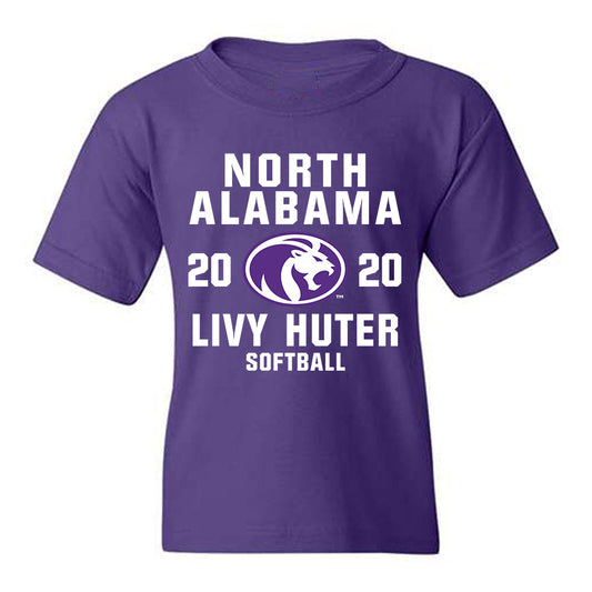 North Alabama - NCAA Softball : Livy Huter - Classic Shersey Youth T-Shirt-0