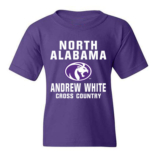 North Alabama - NCAA Men's Cross Country : Andrew White - Classic Shersey Youth T-Shirt-0