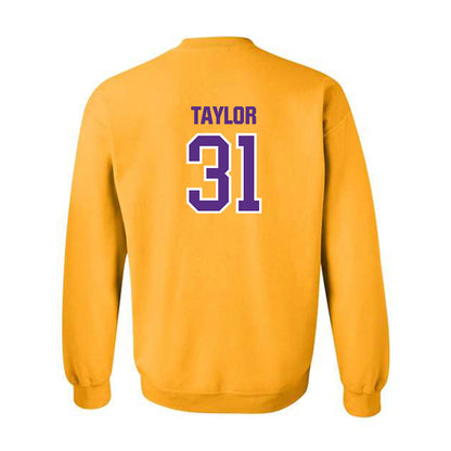 North Alabama - NCAA Football : John Taylor - Classic Shersey Crewneck Sweatshirt-1