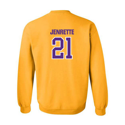 North Alabama - NCAA Men's Basketball : Israel Jenrette - Classic Shersey Crewneck Sweatshirt-1