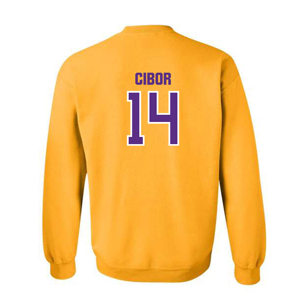 North Alabama - NCAA Women's Volleyball : Mia Cibor - Classic Shersey Crewneck Sweatshirt-1