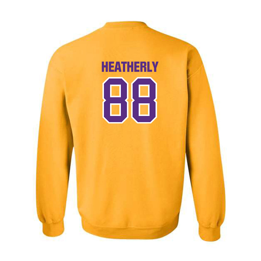 North Alabama - NCAA Football : Kaleb Heatherly - Classic Shersey Crewneck Sweatshirt-1
