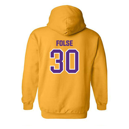 North Alabama - NCAA Football : Kemon Folse - Classic Shersey Hooded Sweatshirt-1