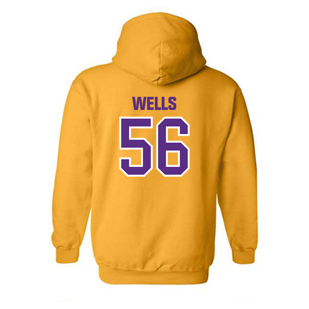 North Alabama - NCAA Football : Matthew Wells - Classic Shersey Hooded Sweatshirt-1