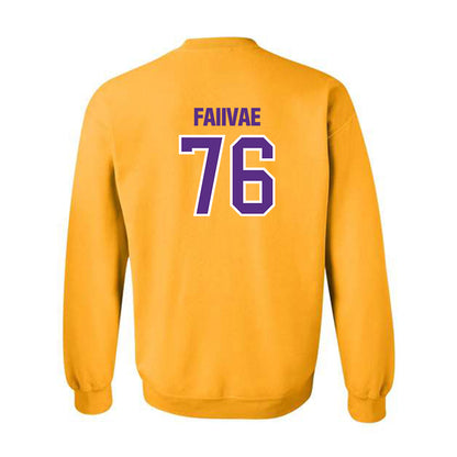 North Alabama - NCAA Football : Anthony Faiivae - Classic Shersey Crewneck Sweatshirt-1