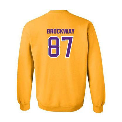 North Alabama - NCAA Football : Nathan Brockway - Classic Shersey Crewneck Sweatshirt-1