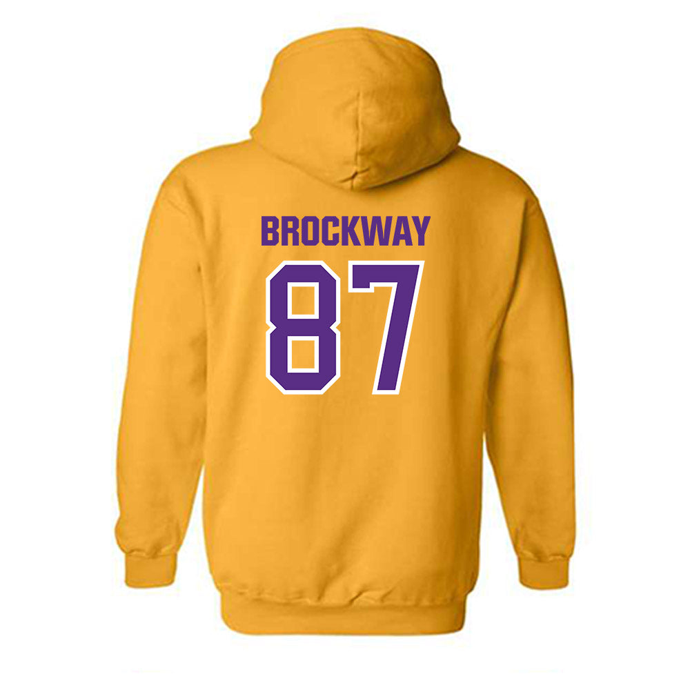 North Alabama - NCAA Football : Nathan Brockway - Classic Shersey Hooded Sweatshirt-1