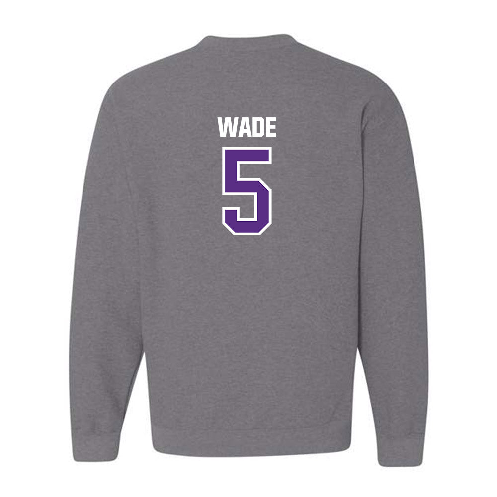 North Alabama - NCAA Football : Destin Wade - Classic Shersey Crewneck Sweatshirt-1