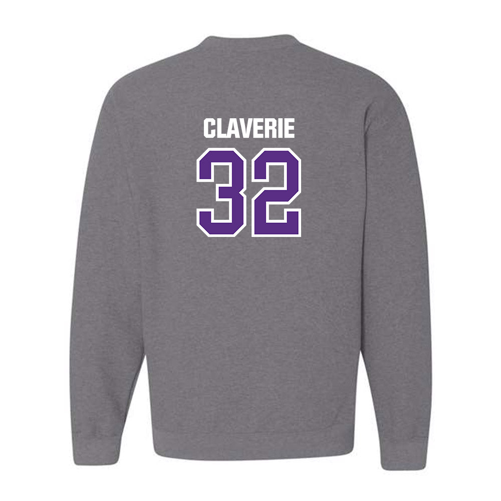 North Alabama - NCAA Softball : Aubrie Claverie - Classic Shersey Crewneck Sweatshirt-1