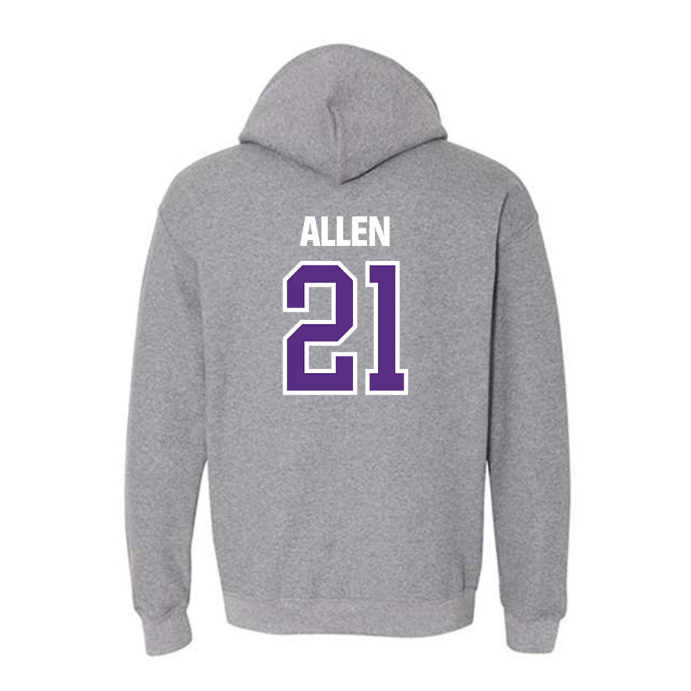 North Alabama - NCAA Women's Soccer : Maddie Allen - Classic Shersey Hooded Sweatshirt-1