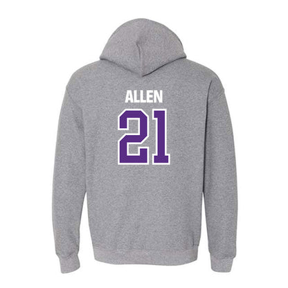 North Alabama - NCAA Women's Soccer : Maddie Allen - Classic Shersey Hooded Sweatshirt-1