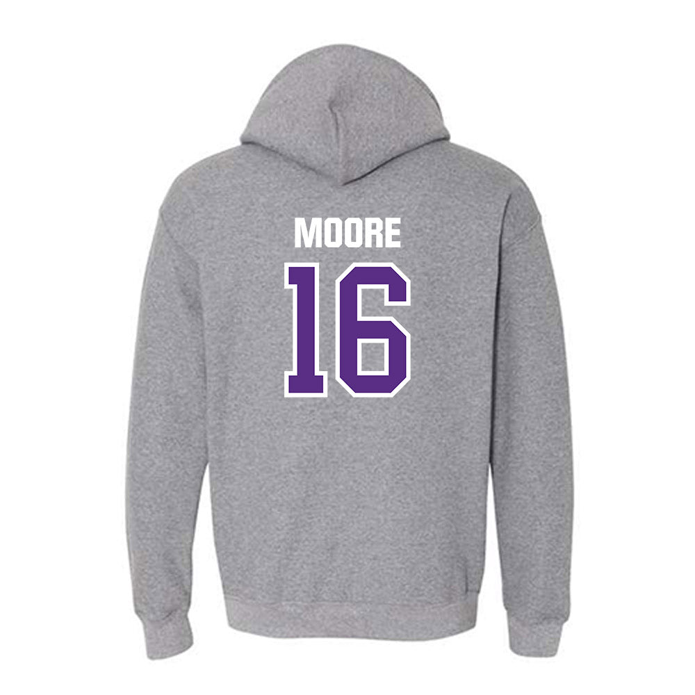 North Alabama - NCAA Baseball : Ethan Moore Moore - Classic Shersey Hooded Sweatshirt-1